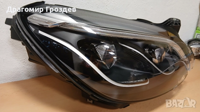 Десен LED INTELLIGENT LIGHT SYSTEM фар за Mercedes SLK (R172) / Мерцедес Ес Ел Ка (2015-2020), снимка 3 - Части - 52827881