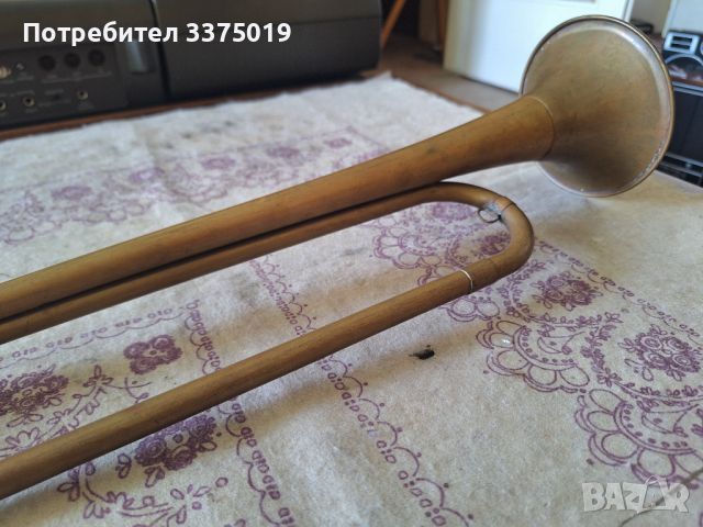 Руска духова тръба, снимка 5 - Антикварни и старинни предмети - 46365621