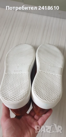 JOOP! Leather Mens Size 44/28см  НОВО! ОРИГИНАЛ! Мъжки спортно - елегантни обувки естествена кожа!, снимка 3 - Кецове - 52342963