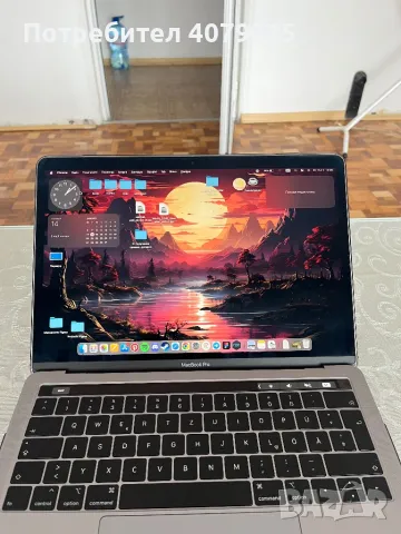 MacBook Pro 13 2018, 16Gb, 250Gb, снимка 1 - Лаптопи за работа - 48677114