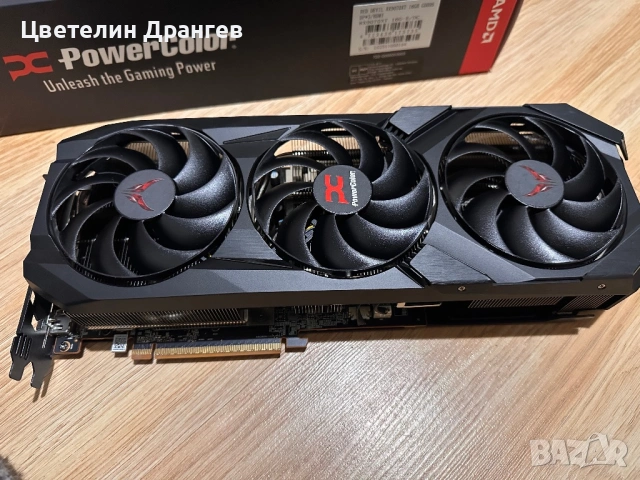 Powercolor RX 9070XT Red Devil  16 GB DDR6 - Нова, снимка 2 - Видеокарти - 53897237