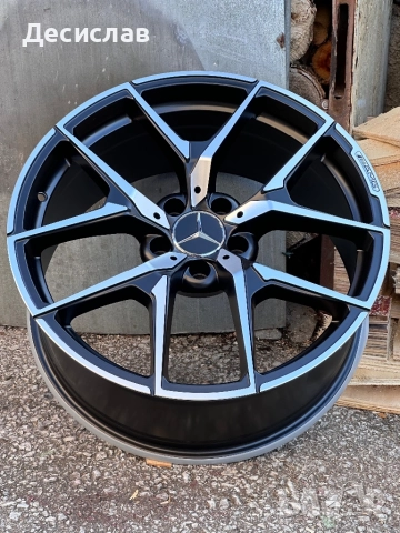 AMG Джанти за Мерцедес Mercedes 19 “ цола 5х112 чисто нови Спорт Пакет E S CLS , снимка 6 - Гуми и джанти - 52124271