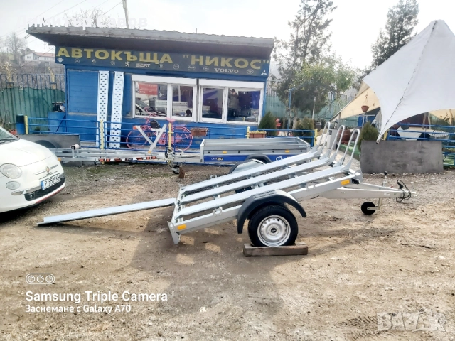 Туристическо,самосвално ремарке за 3 мотора REPO до 750кг., снимка 14 - Ремаркета - 52008188