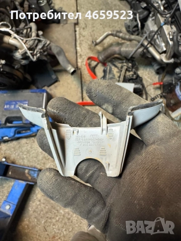 Декоративна капачка криеща кабелите на огледалото Ауди Audi A8 D4 H4 само за 30лв. 4H0907299A, снимка 2 - Части - 52541418