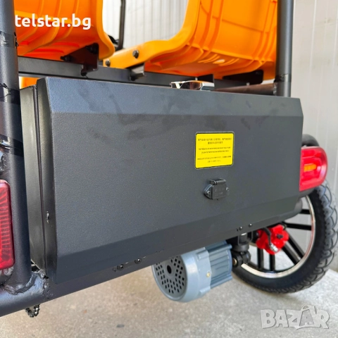 Електрическата рикша с педали Tourist-4 23Ah , снимка 16 - Мотоциклети и мототехника - 52414992