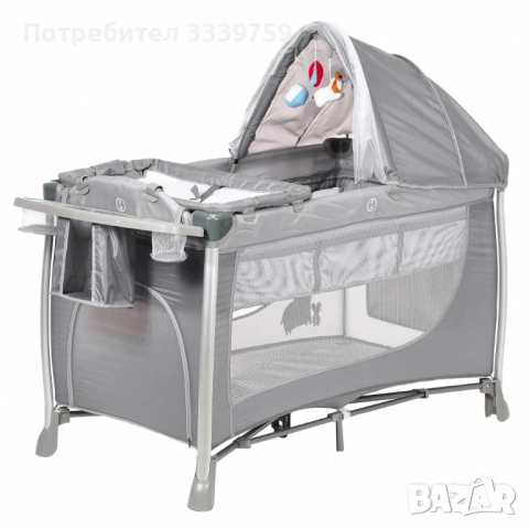 Детска кошара Zizito doris на 2 нива, снимка 5 - Кошарки - 52126131