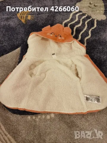 Преходно яке за дете(бебе) 9м-12м, 9-10 кг, снимка 3 - Бебешки якета и елеци - 49350477