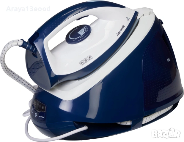 Парна станция Hanseatic HIS1565BLD – мощност и комфорт за перфектно изгладени дрехи