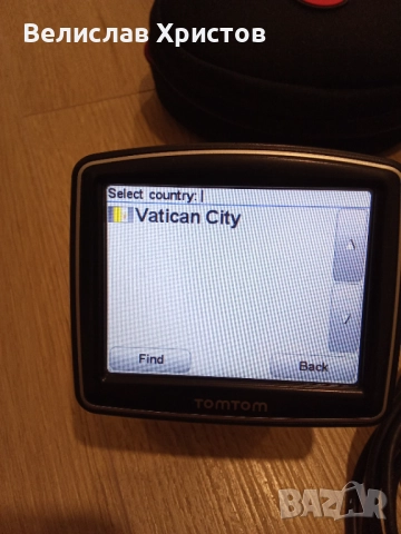 Навигация TOMTOM ONE – Много добро състояние, актуални карти!, снимка 9 - TOMTOM - 52597264