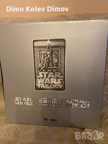Star Wars Trilogy Laserdiscs Pal , снимка 2 - Други жанрове - 45686866