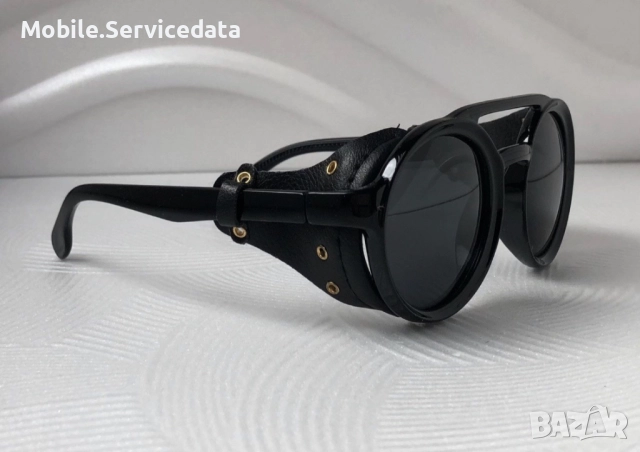 Мъжки Слънчеви Очила със Кожа по модел на Carrera, снимка 3 - Слънчеви и диоптрични очила - 52165439