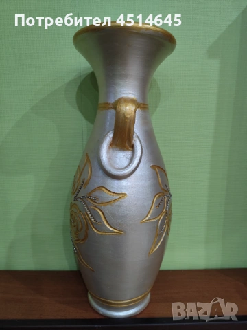 Ваза нова ръчно изработена 60/23 см, снимка 3 - Вази - 51223430