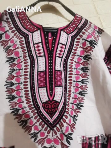 СТРАХОТНА ТУНИКА ЕФЕКТЕН ДЕСЕН 3XL, снимка 3 - Туники - 51076378