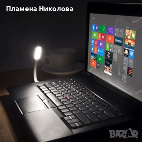 Портативна LED лампа с USB захранване, 5 V напрежение, снимка 2 - Други - 45974477