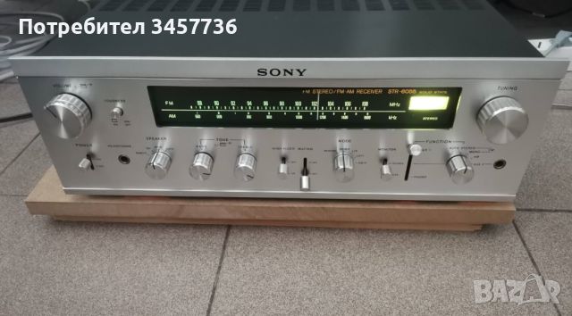 Винтидж Японски Стерео Ресийвър SONY STR-6055 Усилвател STR6055, снимка 3 - Ресийвъри, усилватели, смесителни пултове - 46213738