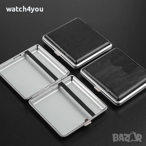 НОВИ КОЖЕНИ ТАБАКЕРИ ЗА ЦИГАРИ. ЛУКСОЗНА ТАБАКЕРА ЗА 100ММ SLIM И 80ММ ЦИГАРИ.CIGARETTE BOX.TABAKERA, снимка 6 - Табакери - 19375947