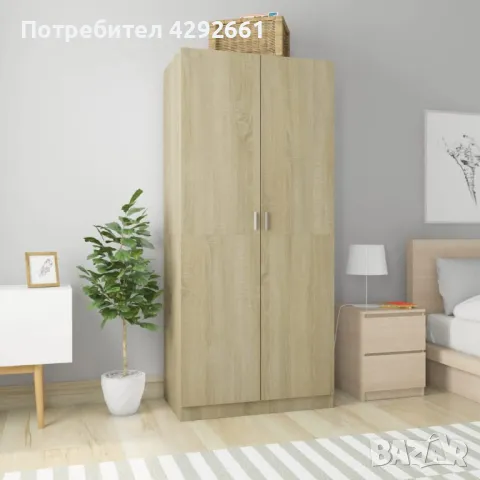 Гардероб ,дъб сонома, снимка 8 - Гардероби - 49578180