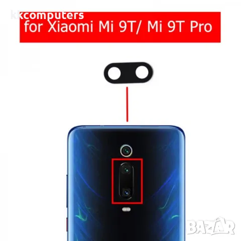 Стъкло камера за Xiaomi Mi 9T / Mi 9T PRO Баркод : 350303, снимка 1 - Резервни части за телефони - 46910873