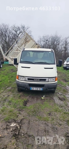 Продава се камион Самосвал Ивеко 2. 8 мотор  карасе  с Б категория Тристанен самосвален кош