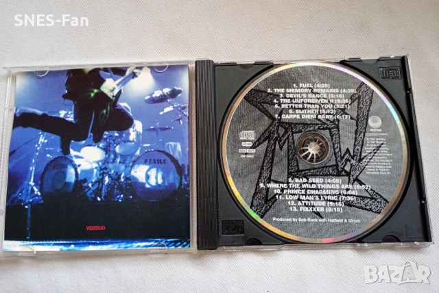 Metallica - Reload, снимка 2 - CD дискове - 52200681
