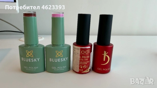 Комплект гел лакове Kodi & Bluesky без ТРО