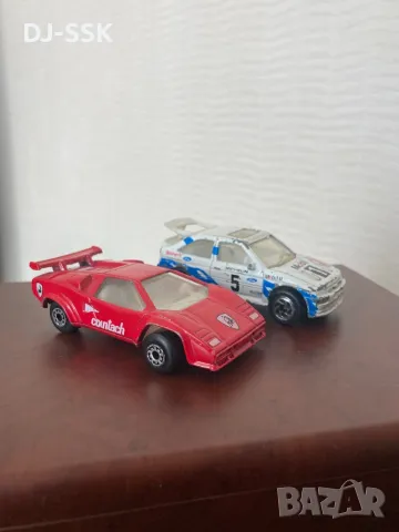 Matchbox FORD ESCORT RS COSWORTH & LAMBORGHINI COUNTACH LP 500S , снимка 1 - Коли, камиони, мотори, писти - 47339454