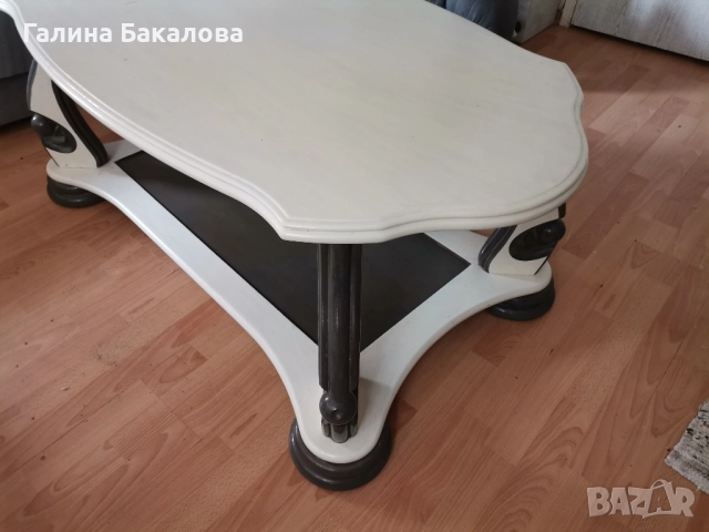 Продавам холна маса от масивен бук, снимка 2 - Маси - 52838945