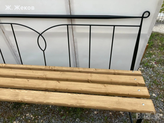 Две пейки, снимка 8 - Градински мебели, декорация  - 53207381