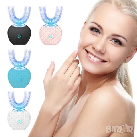 Електрическа ултразвукова четка за зъби и за избелване с USB зареждане, снимка 5 - Други - 52070945