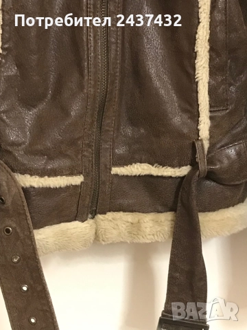 Зимно дамско яке-естествена кожа, снимка 2 - Якета - 51895170