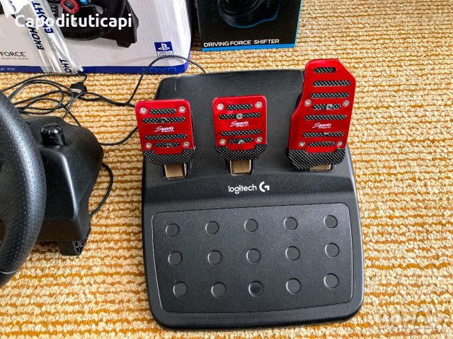 Logitech G29 + Shifter ГАРАНЦИЯ, снимка 4 - Джойстици и геймпадове - 45228351