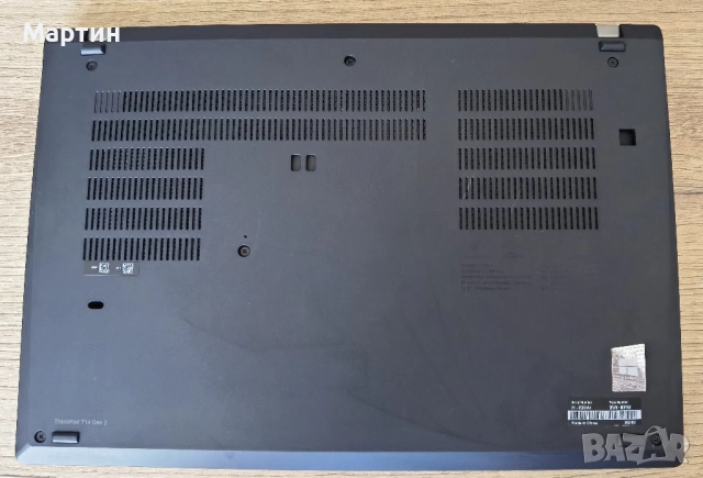 Продавам Lenoto ThinkPad T14 Gen 2, снимка 2 - Лаптопи за работа - 51631833