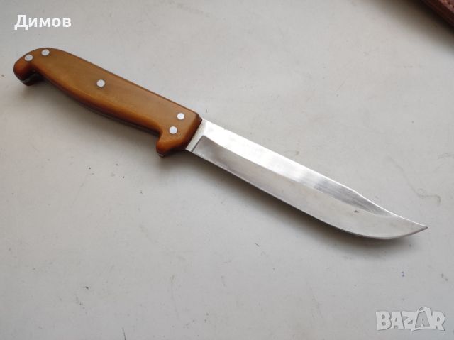 Български ловен нож от соца, снимка 3 - Ножове - 45452947