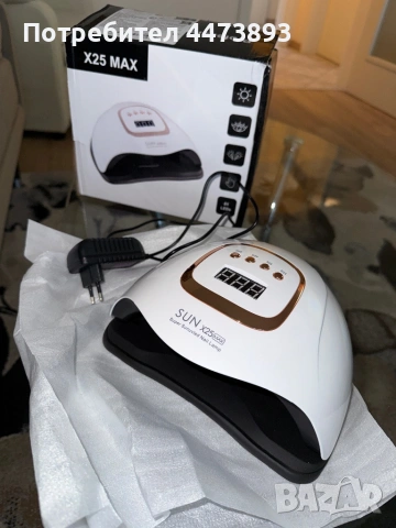 UV/LED лампа за маникюр + електрическа пила, снимка 2 - Продукти за маникюр - 53072445