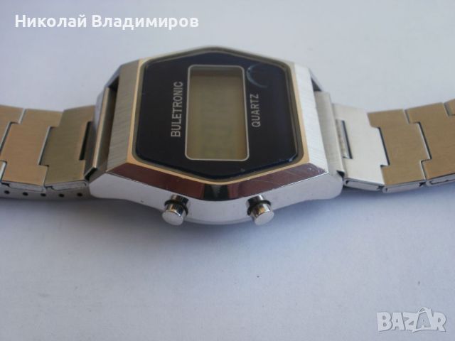 Buletronic Интеркосмос Булетроник български часовник, снимка 7 - Мъжки - 46434144