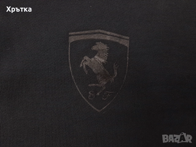 Scuderia Ferrari Crew Sweatshirt - Оригинална мъжка блуза размер S-M, снимка 6 - Блузи - 52829332