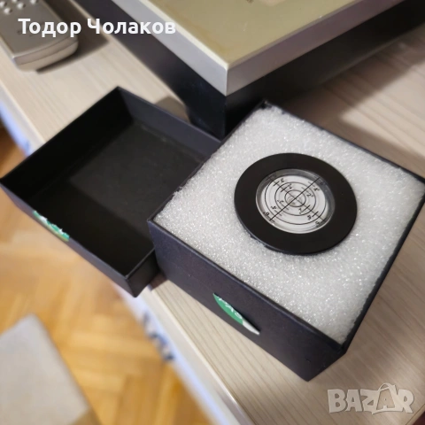 Клампа Aluminum Stabilizer with Bubble Level Silver Cтабилизатор, снимка 10 - Грамофони - 53393649