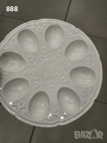 подноси чинии поставки за яйца , снимка 3 - Чинии - 44195701