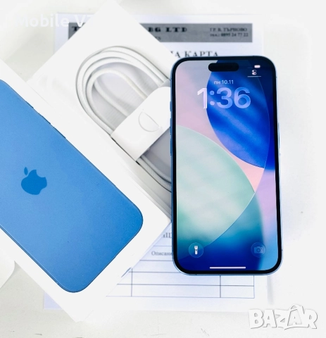 НОВ! iPhone 16 128GB Ultramarine 2г.ГАРАНЦИЯ!, снимка 5 - Apple iPhone - 52445594