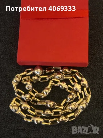 Мъжки плътен златен ланец 92.64гр 14к 66см, снимка 2 - Колиета, медальони, синджири - 49866657