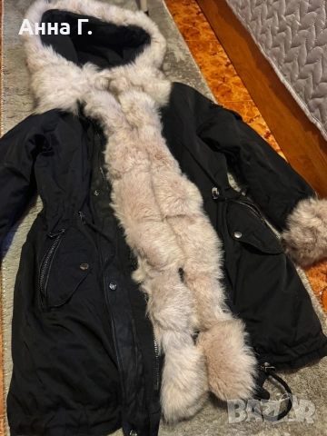Дамско зимно яке, снимка 2 - Якета - 53231325