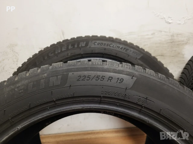 225/55/19 Michelin / всесезонни гуми, снимка 3 - Гуми и джанти - 51225234