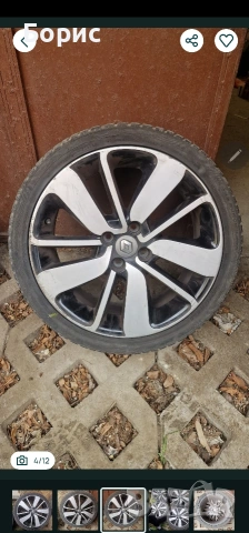 Джанти 17" Renault, снимка 4 - Гуми и джанти - 53925069