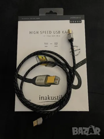 USB кабел Inakustik Excellence High Speed USB 2.0, снимка 1 - Други - 46947715