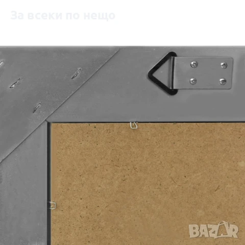 Стенно огледало, бароков стил, 50х50 см, черно Код P1035, снимка 3 - Огледала - 51389679