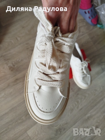 Бели кецове 41 номер, снимка 12 - Маратонки - 54200705