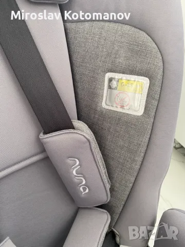 Детско столче за кола NUNA MYTI сиво, снимка 4 - Столчета за кола и колело - 50381078