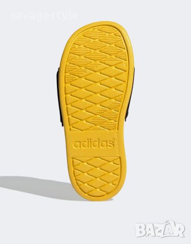 Чехли ADIDAS x Lego Adilette Comfort Slides Black/Yellow, снимка 6 - Детски джапанки - 45749856
