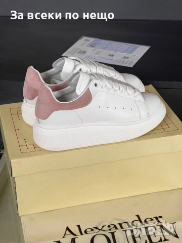 Alexander McQueen Дамски Маратонки ЕСТЕСТВЕНА КОЖА👟 Дамски Спортни Обувки Код SK994