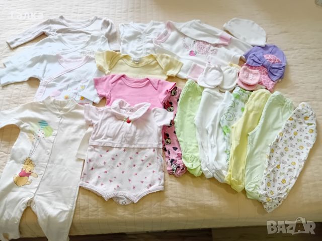 Комплект бебешки дрехи 50- 56 р-р, снимка 1 - Комплекти за бебе - 45920450